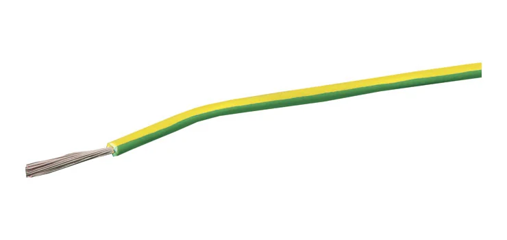 Building Wire Cable Green & Yellow 6mm²