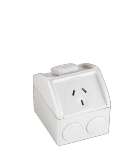 YELE Weatherproof Single Power Point