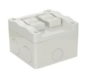 Weatherproof Switch 2 Gang 16A