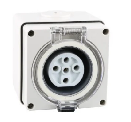 Industrial Extension Socket 5 Round Pins 32A