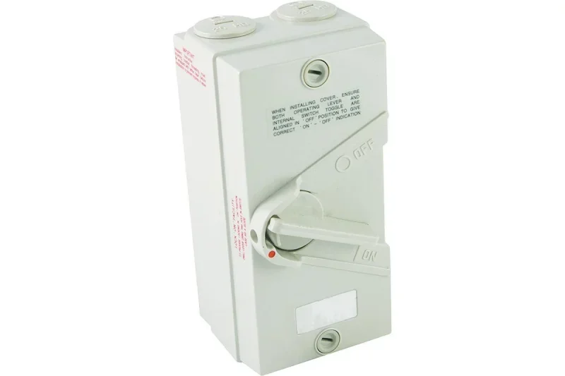 Weatherproof Isolator Switch 2P 63A