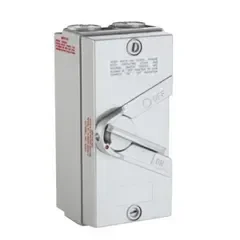 Weatherproof Isolator Switch 3P 20A
