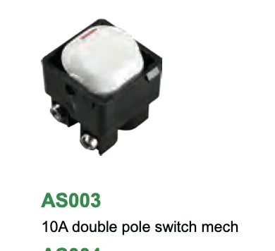 2000 Series Labelled Switch Mech 10A