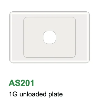 2000 Series 1 Gang Plate