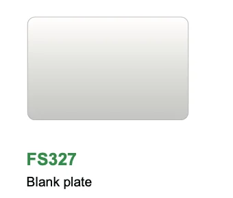 Glass Blank Plate