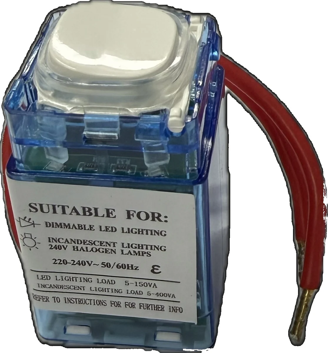 Push Button Dimmer 150VA