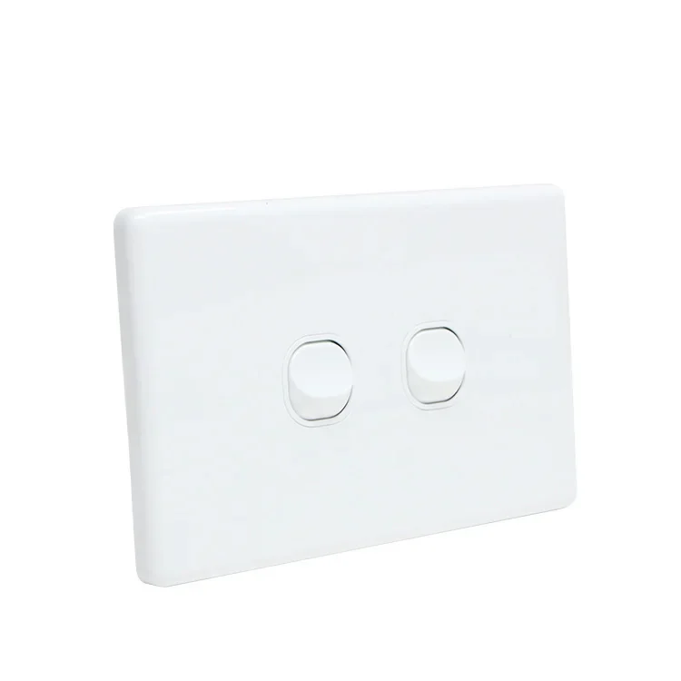 Slim 2 Gang 2 Way Switch