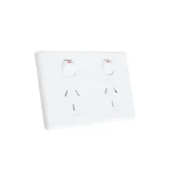 Slim Double Power Point 15A