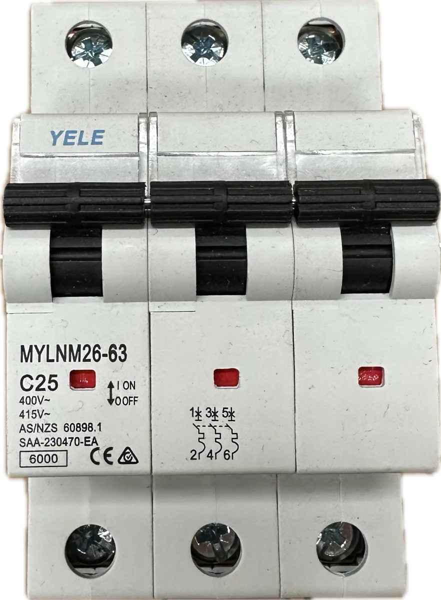 MCB 3P 25A