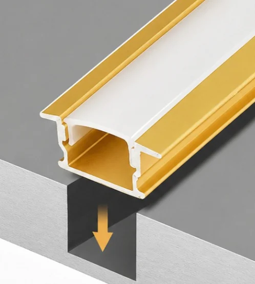 Recessed Channel 3m Golden