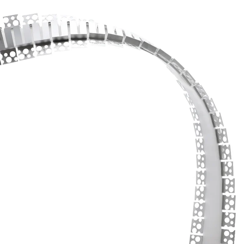 Flexible Plaster-In Recessed Strip Channel 3.3m Silver