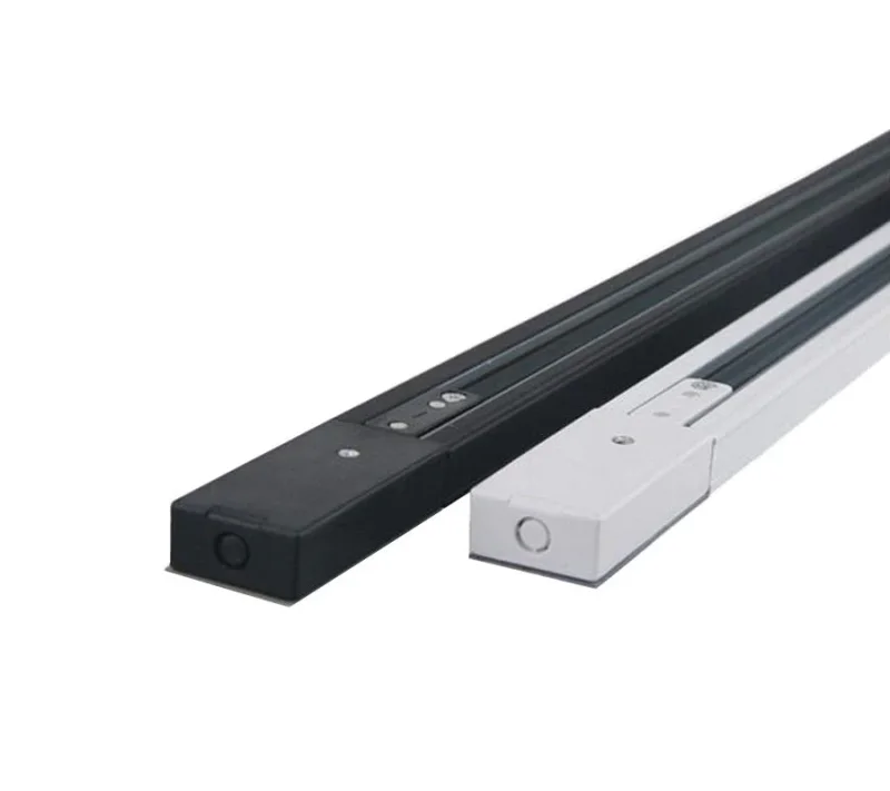 Track Light Channel 2m Black